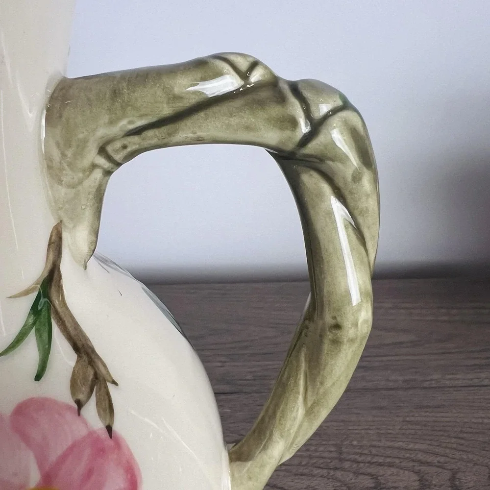 Vintage Franciscan Desert Rose Tall Coffee Pot with Lid